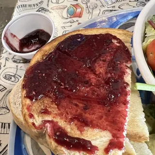 Toast and Homemade Jelly