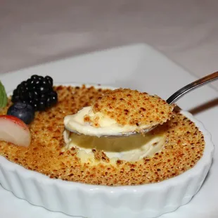 The Creme Brulee was a creamy amalgamation of vanilla &amp; caramel.