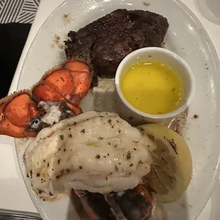Petite Filet and Lobster