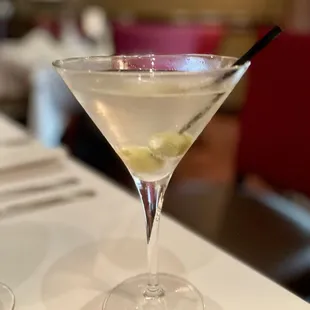 Dirty Goose Martini