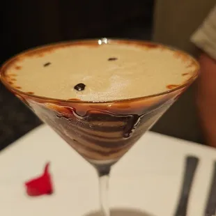 Chocolate espresso martini