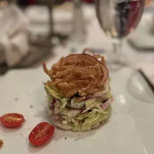 Ruth's Chop Salad (this is half the salad, since they split it for us)