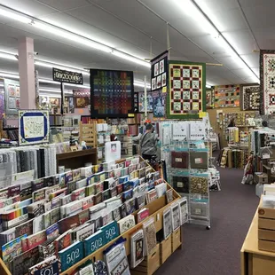 Just a small part of the store.