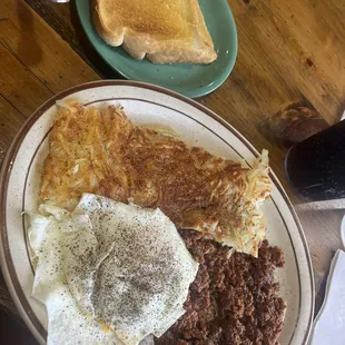 Two Egg Plate (Chorizo)