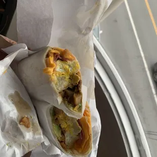 Breakfast burritos