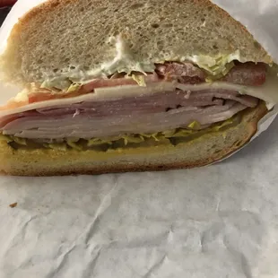 California Club on Hard Sour Meat slice to order