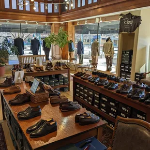 Our Shoe department.