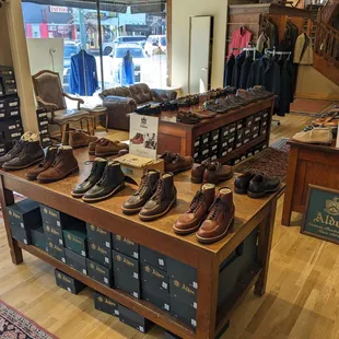 We Have 5 varieties of the Alden Indy boot in stock.