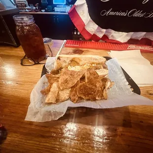 Meatball Sub With Fried Chips