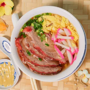 Char Siu Saimin Soup