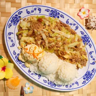 Kalua and Cabbage plate