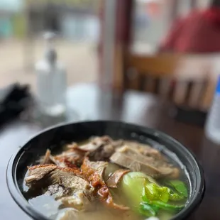 a bowl of soup