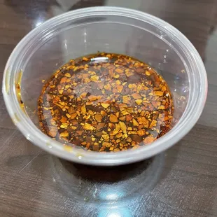 Chili oil