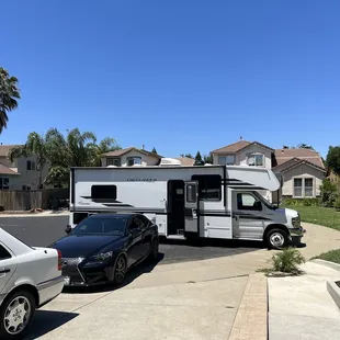 The beautiful RV we rented from RV Travel World!