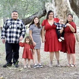 Family holiday session