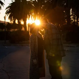 Sunset couples session