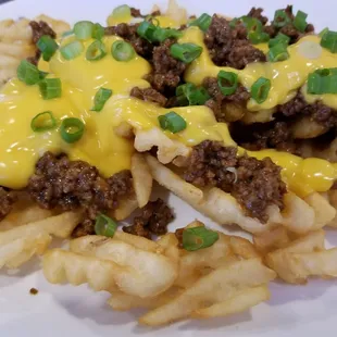 Sloppy Waffle Fries