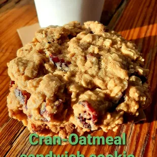 I could eat a dozen, so good! Creme cheese filling in middle. Rx Brew!