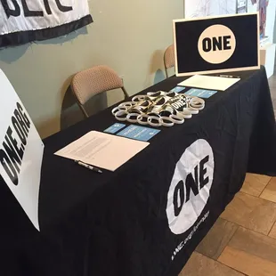 We tabled ONE at African American Celebration of the Arts.