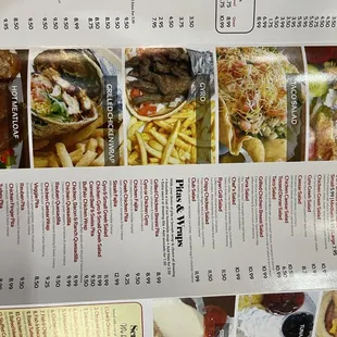 Menu as of 12.02.21