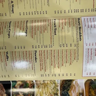 Menu as of 12.02.21