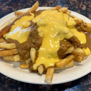 When in doubt, order the Chili Cheese Fries! Can&apos;t go wrong!
