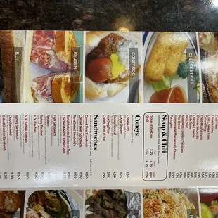 Menu as of 12.02.21