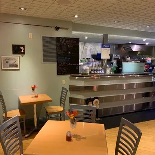 This is a picture of the counter for ordering from the door to the deck seating! Epic!