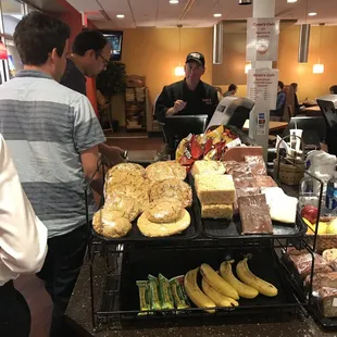 a variety of food items