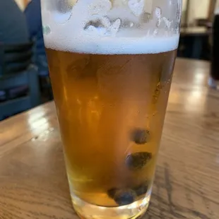 Ryan&apos;s creek house   Blueberry Sour beer.