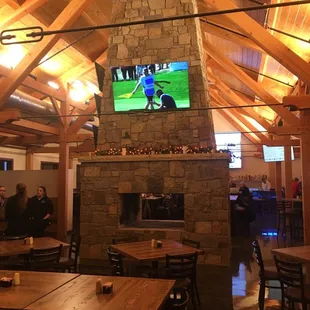 Huge fireplace!