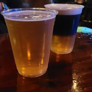 Miller lite and black&amp;tan
