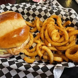 Chicken Sandwich &amp; Fries
