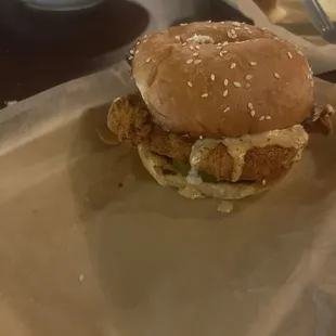 Nashville Hot Chicken Sandwich