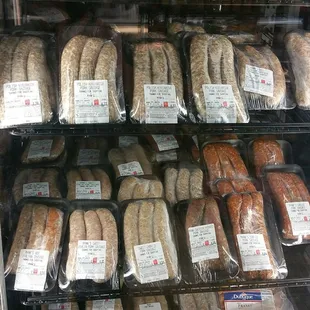 a variety of breads