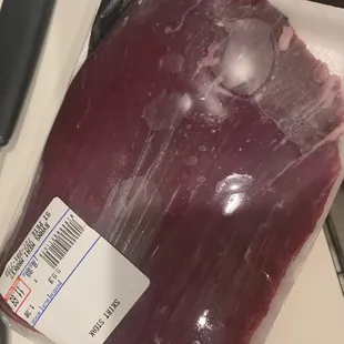 This is not a skirt steak.