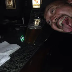 Like magic glass tilted