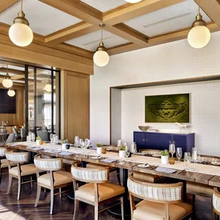 the dining room