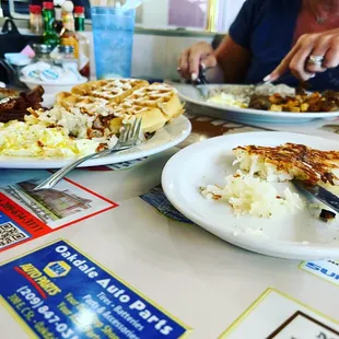 Love Me Tender and a #3 with a pancake