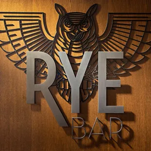 The Rye Bar Owl - our iconic Logo.