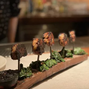 Duroc Pork Belly Lollipops