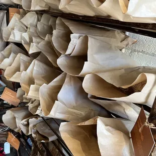 Lots of fresh bread options