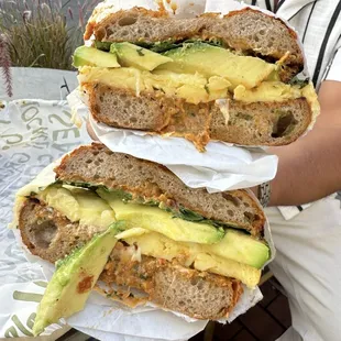 Sundried Tomato Bagel Sammy