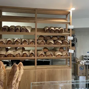 An assortion of sourdough loaves that you can take home!