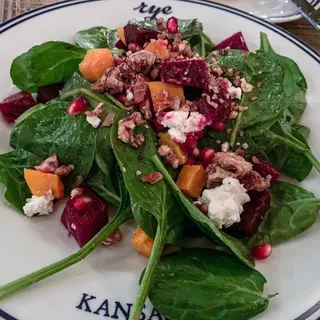 Spinach and Beet Salad