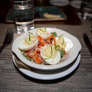 Deviled Free-Range Eggs