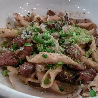 Chicken and Mushroom Garganelli