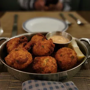 Blue Crab Hush Puppies