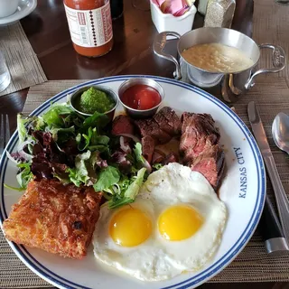 Brunch Steak and Eggs