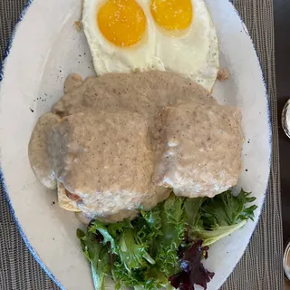 Lunch Biscuits and Gravy